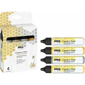 Svíčka KREUL Glamour Lighting 4ks sada per na svíčky