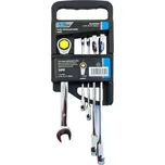 Klíče očkoploché ráčnové 8-19mm - 5ks CrV XTLINE