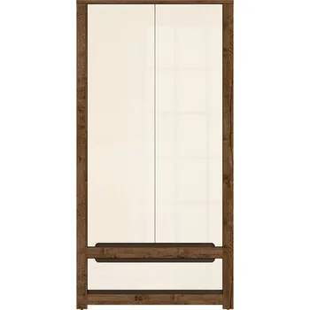 Šatní skříň Black Red White Ruso SZF2D1S Dub april, Perlový lesk