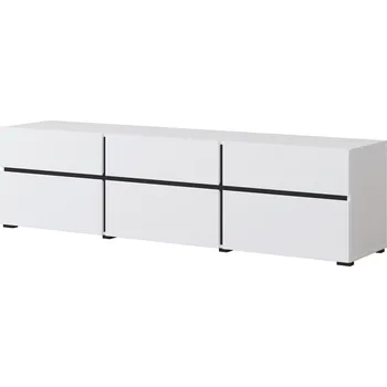 Komoda MOB Crossroad W41 (černá + bílá)