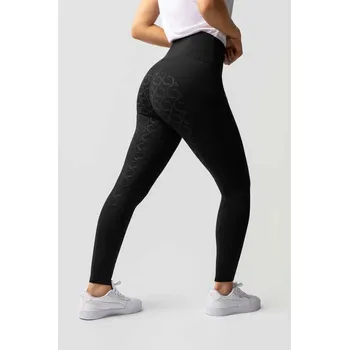 Jezdecké oblečení Zimní jezdecké legíny Horze Gillian, 36 - Tmavě modrá