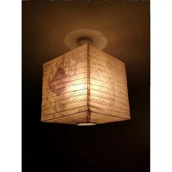 Lampička Harry Potter Stínidlo papírové - Pobertův plánek