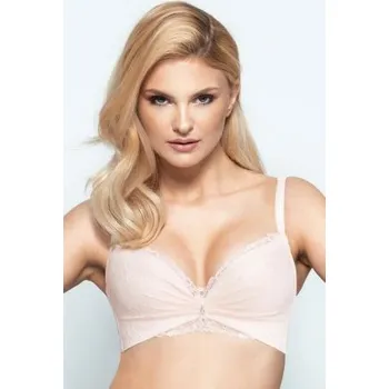 Podprsenka Push-up podprsenka Konrad Sophie - bez kostice Světle růžová 80D