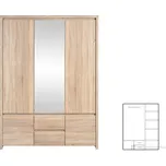 Black Red White Kaspian SZF5D2S (Dub sonoma)