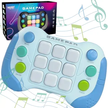 POP IT Elektronická hra WOOPIE Pop-It Fidget Toy Gamepad modrý