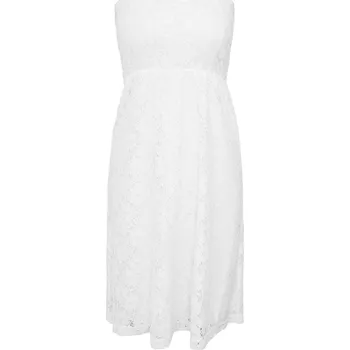 Dámské šaty Ladies Laces Dress - white XS