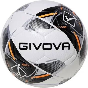 Fotbalový míč GIVOVA Givova Match New Maya fotbalový míč vel. 5 68cm ORANŽOVÁ|ZELENÁ|ČERNÁ