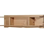 Idea Nástěnná police CORONA vosk 16492