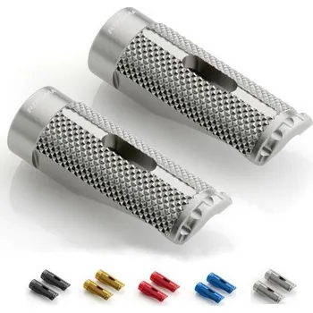 Motodíl Rizoma Stupačky sklopné RIZOMA PRO pro řidiče/spolujezdce, univerzální, zlatá (2ks) Zlatá