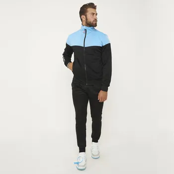 LEGEA Unisex sportovní souprava Ontario L MODRÁ|ČERNÁ