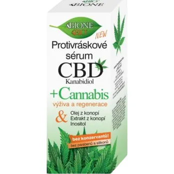 Pleťové sérum Bione Cosmetics Protivráskové sérum CBD Kanabidiol 40 ml IDDRZEX08721