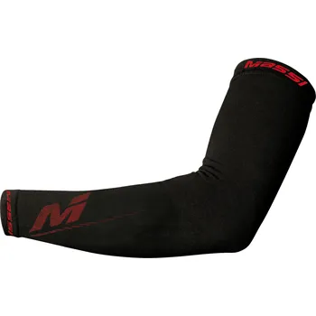 Cyklistické oblečení MASSI Manžetky Massi Adur ČERNÁ|ČERVENÁ