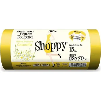 Pytle na odpadky Shoppy Italské parfémované pytle do koše Heřmánek 15ks 30l IDDRZEX04853