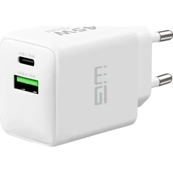 WG GaN 1xUSB-C/1xUSB-A, 45W+18W (13831) bílá