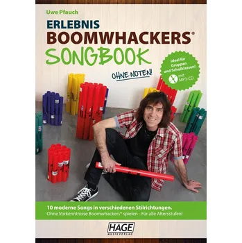 MS Erlebnis Boomwhackers® Songbook + prodloužená záruka 3 roky