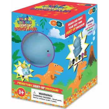 kreativní sada Svítící dinosaurus k vymalování