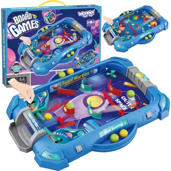 Desková hra stolní pinballová hra kosmická rozgrywka 2v1 WOOPIE