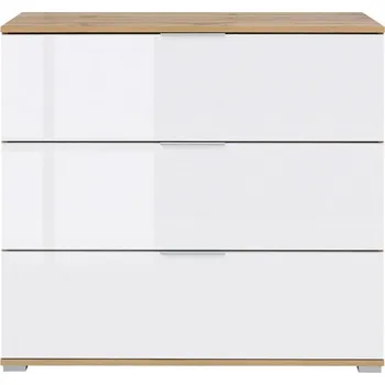 Komoda Black Red White Zele KOM3S