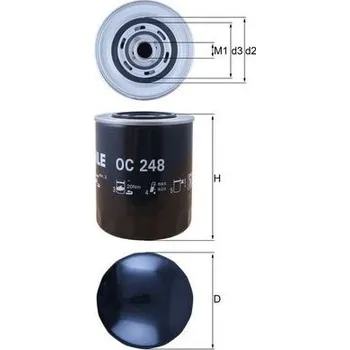 Autodíl Olejový filtr MAHLE OC 248