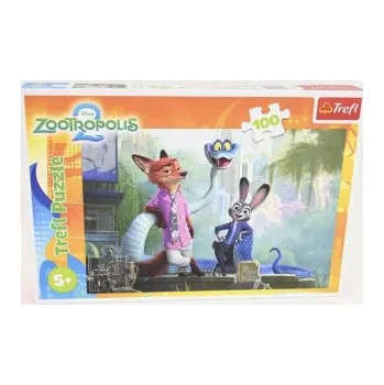 Puzzle PUZZLE 100 Tajemnice Zootopii Disney Zootopia 2 16523 (Puzzle)