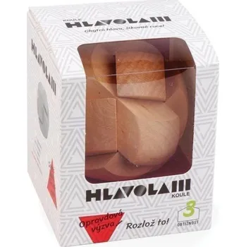 Dřevěná hračka Dřevěný hlavolam - Koule