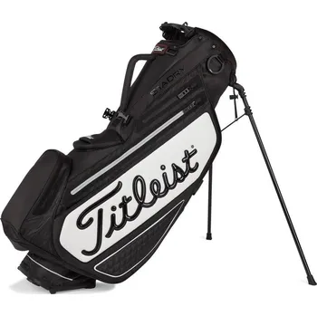 Golfový bag Titleist Tour Series Premium StaDry stand bag, černo/bílý