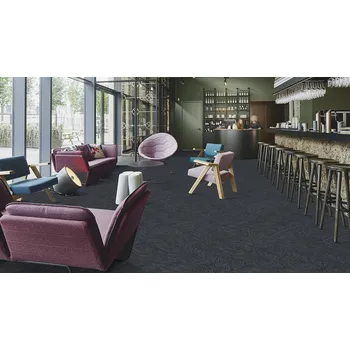 Speciální podlaha FORBO Flotex Planks Frameweave Lignite 142009