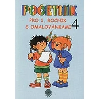 Matematika Početník pro 1. ročník ZŠ - 4.díl s omalovánkami (11 až 20 bez přechodu 10)