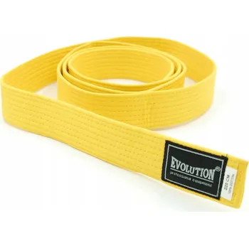 Pásek na kimono Pás Evolution 240 cm žlutý