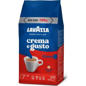 Lavazza Crema e Gusto Classico zrnková káva 1,1kg (Big Size)