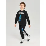 Sinsay - Tepláky jogger Lego Ninjago - černá - 301FC-99X - 301FC-99X-128