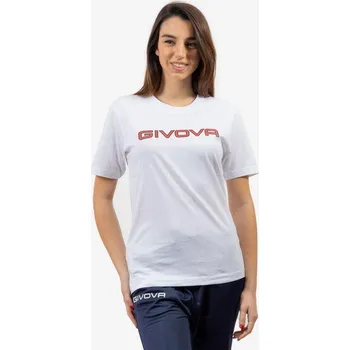 Pánské tričko GIVOVA Tričko Givova Cotone Spot bílé 3XL. BÍLÁ