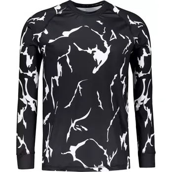 Pánské funkční termo triko s dlouhým rukávem premium ALTISPORT VOJ/ALM052TER01 ČERNÁ 4XL