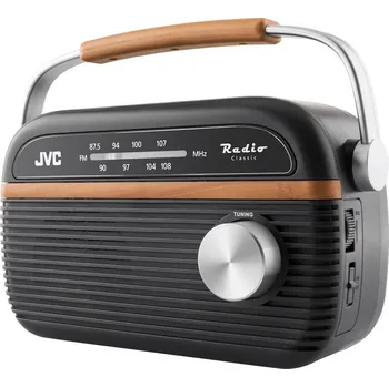 Radiopřijímač JVC RA-E215G šedý