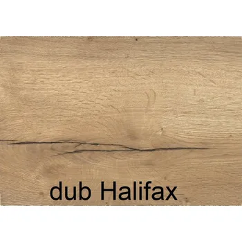 regál BRADOP Policový regál OFFICE DARVIN 210x90 C202 Barevné provedení: HA - DUB HALIFAX