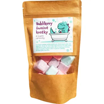 PURE HARMONY Bublíkovy šumivé kostky do koupele s probiotiky 180 gr