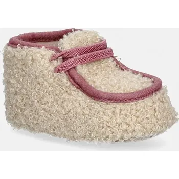 Dívčí tenisky Dětské boty United Colors of Benetton 88W2AD00J.W.Seasonal béžová 80X, EUR 17