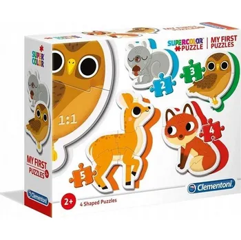 Puzzle Clementoni Puzzle 14 dílků Moje první Puzzle Lesní zvířata