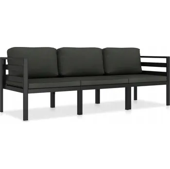Odpočinková souprava VidaXL 49237 antracit, 3 díly