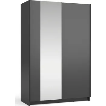 Šatní skříň Skříň Selsey Fiaso 120 x 182 x 54,5 cm černá