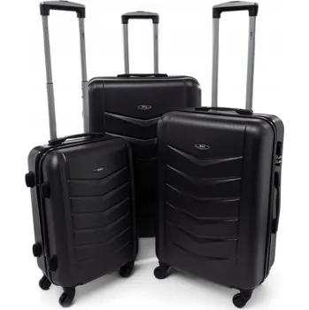 Sada 3 kufrů KEMER RGL 520 Černá