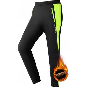 Cyklistické kalhoty Cyklistické kalhoty dlouhé Rockbros L černé