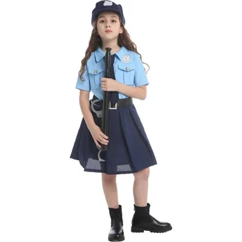 Karnevalový kostým Kostým policistka, vel. M 110-120 cm