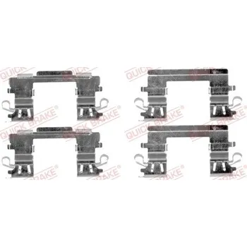 Přislušenství brzdového systému Sada příslušenství obložení kotoučové brzdy QUICK BRAKE 109-1757