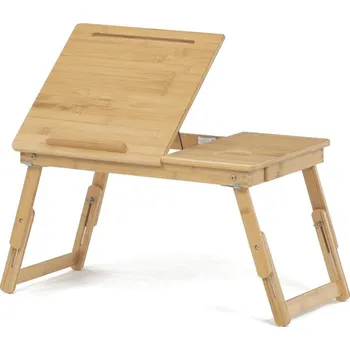 Konferenční stolek Odkládací stolek na notebook VANI - bambus Barva: Přírodní