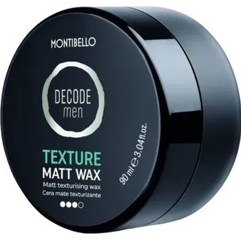Stylingový přípravek MONTIBELLO MONTIBELLO Decode Texture Men Matt Wax Cera Mate 90 ml