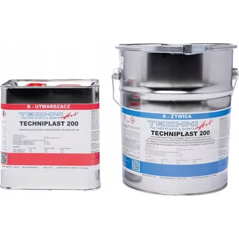 Průmyslové lepidlo TechniArt Techniplast 200 epoxidová pryskyřice na podlahy RAL5024 světle modrá 25 kg