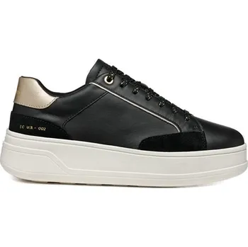 Dámská obuv Dámská volnočasová obuv Geox D SPHERICA ECUB-2 41 Černá, Zlatá, Bílá