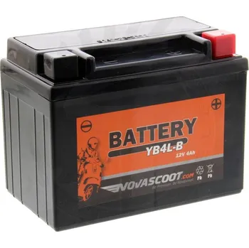 Motobaterie Novascoot Baterie YB4L-B 4Ah SLA - aktivovaná 820665
