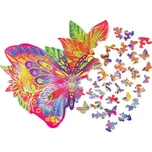 Dřevěné puzzle motýl